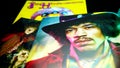 Collection of covers and cd inserts of the American rock guitarist Jimi Hendrix. he is widely regarded as one of the most influent