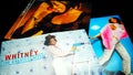 Collection of covers and cd inserts of the American singer and actress Whitney Houston