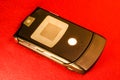 Old clamshell GSM mobile phone