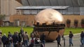 Sculpture Sphere in the sphere. Courtyard of the Vatican Museum