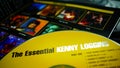 CD cover and artwork by American singer-songwriter and guitarist KENNY LOGGINS. still considered one of the most surprising voice Royalty Free Stock Photo