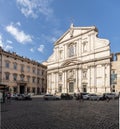 ROME, ITALY - MAY 24, 2022: Church of the Gesu - Chiesa del Gesu in Rome Royalty Free Stock Photo