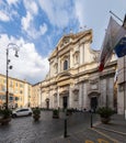 ROME, ITALY - MAY 24, 2022: Church of the Gesu - Chiesa del Gesu in Rome Royalty Free Stock Photo