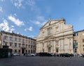 ROME, ITALY - MAY 24, 2022: Church of the Gesu - Chiesa del Gesu in Rome Royalty Free Stock Photo
