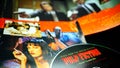 Detail of CD and artwork of OST of the film PULP FICTION. Second film by director Quentin Tarantino