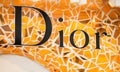 Rome, Italy - May 13, 2018: Dior logo on brand`s store in Rome.