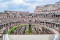 Rome, Italy - May 2018: Interiors of Colosseum Coliseum Royalty Free Stock Photo