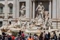 ROME, ITALY - MAY 24, 2022: Italy, Latium, Roma district, Trevi Fountain, Seven Hills of Rome Royalty Free Stock Photo