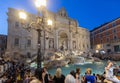 ROME, ITALY - MAY 24, 2022: Italy, Latium, Roma district, Trevi Fountain, Seven Hills of Rome Royalty Free Stock Photo