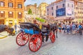 ROME, ITALY - MAY 10, 2017 : Spanish Steps SquarePiazza della Royalty Free Stock Photo