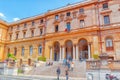 ROME, ITALY - MAY 08, 2017 : Student`s near University of Rome L