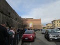 Rome, Italy, May 13, 2019. Tourists turn to the Vatican Museum. People of all nations want to see cultural values. Royalty Free Stock Photo