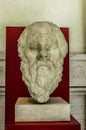 National Museum - Socrates Bust Ancient Sculpture