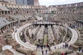 Rome, Italy : The Colosseum, world famous Roman amphitheatre