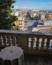 Rome, Italy - 27 Nov, 2022: Cortile Ottagono, inner courtyard of the Belvedere Palace. Vatican Museums Royalty Free Stock Photo