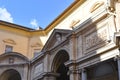 Rome, Italy - 27 Nov, 2022: Cortile Ottagono, inner courtyard of the Belvedere Palace. Vatican Museums Royalty Free Stock Photo