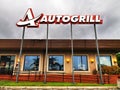 Autogrill restaurant bar on an Italian highway