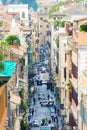 Tourists crowd and walk down Via dei Condotti , Rome