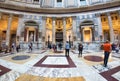 View of the interior of the Pantheon, Rome, Italy Royalty Free Stock Photo