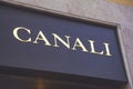 Canali sign for store Royalty Free Stock Photo