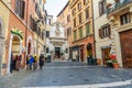 Chiesa di Santa Barbara dei Librai is small Catholic church in Rome. Italy