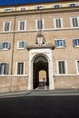 Quirinal Square and Constitutional Court of Italy (Palazzo della Consulta), Rome, Italy Royalty Free Stock Photo