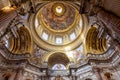 Rome, Italy - October 2022: Sant`Agnese in Agone church interiors on Piazza Navona square