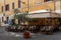 Small Italian restaurant in backstreets of Rome
