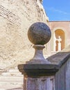 ROME, ITALY: OCTOBER 11, 2017: Stairway in the C