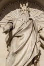 Statue of Moses at 16th century Fontana dell`Acqua Felice, Rome, Italy Royalty Free Stock Photo