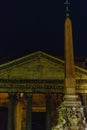 Rome, Italy. Pantheon, ancient architecture of Rome, Italy Royalty Free Stock Photo