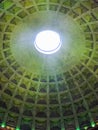 The Pantheon Oculus Royalty Free Stock Photo