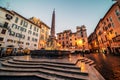 Rome, Italy: Piazza Rotonda in the morning