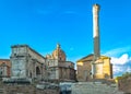 Rome, Italy - Roman forum Royalty Free Stock Photo