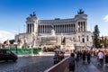 Altar of the Fatherland, which is both a monument to King Victor Emmanuel II and the Tomb of the