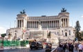 Rome, Italy, September 25, 2023: Altar of the Fatherland, which is both a monument to King Victor Emmanuel II and the Tomb of the