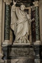 The apse of the Basilica of Saint John Lateran in Rome Royalty Free Stock Photo