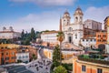 The Spanish Steps in Rome, Italy Royalty Free Stock Photo