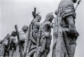 Rome, Italy, 1970 - The statues of Christ and the Saints dominate St. Peter`s Square