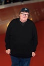 Michael Moore on the red carpet at Rome Film Fest 2018 Royalty Free Stock Photo