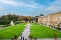 Rome, Italy. Vatican Museums. Giardino Quadrato (Square Garden). Royalty Free Stock Photo