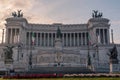 Rome, Italy: Vittoriano, Victor Emmanuel II Monument Royalty Free Stock Photo