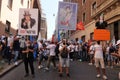 ROME JULY 22 2021 PROTEST