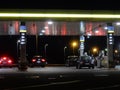 Service station on the Rome ring road Royalty Free Stock Photo
