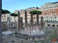 Roma - Ruderi del Tempio di Fortuna a Largo Argentina