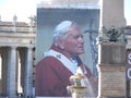 Photograph of Pope John Paul II, Karol JÃÂ³zef WojtyÃâa in the Vatican Square