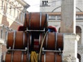 Rome - load of barrels