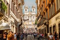 Rome - Via dei Condotti Royalty Free Stock Photo