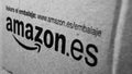 Amazon box detail with the spanish wording and the link to evaluate