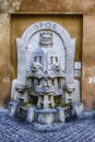 Fountain of the Artists, Via Margutta, Rome, Italy Royalty Free Stock Photo